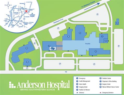 Mercy Anderson Hospital Map