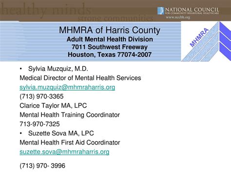 Mhmra Of Harris County Dacoma