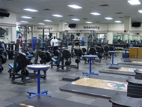 Miami Dolphins Weight Room