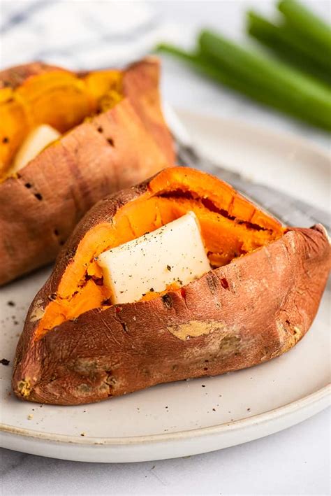 Microwave Sweet Potato