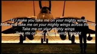 Mighty Wings Top Gun Lyrics