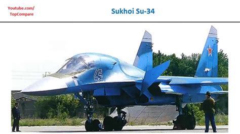 Mikoyan Mig 29K Compared To Sukhoi Su 34 Fighter Plane Youtube