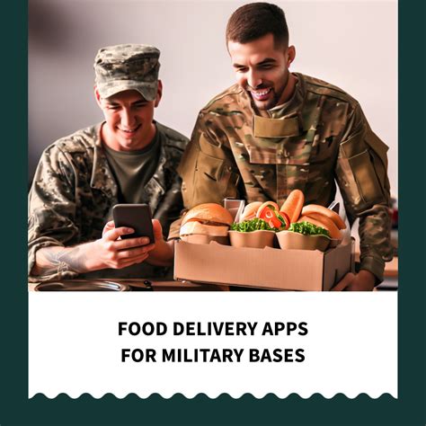 Military Base Food Delivery App