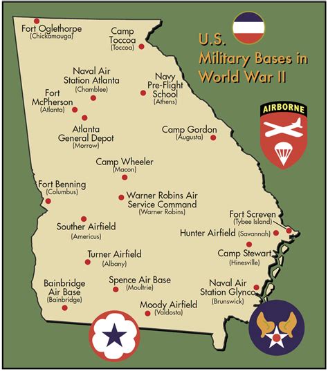 Military Bases In Georgia And State History And Information