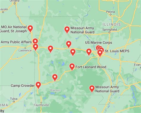 5 Missouri Bases