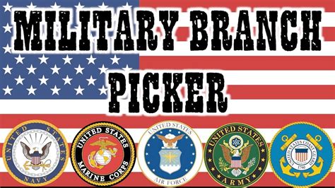 Military Branch Picker Quiz