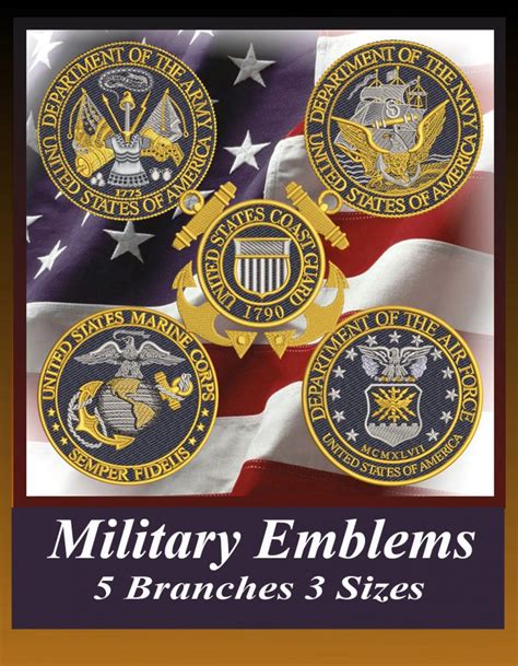 Military Emblem Package Learn To Digitize