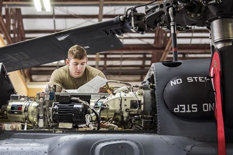 Military Helicopter Mechanic