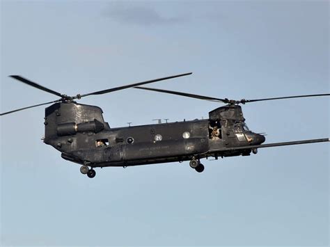 Military Helicopters With Two Propellers