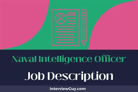 Military Intelligence Officer Job Description