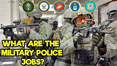 Military Law Enforcement Jobs