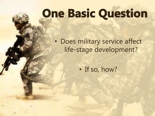 Military Life Stage Development Ppt