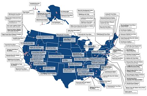 Military Lodging Map