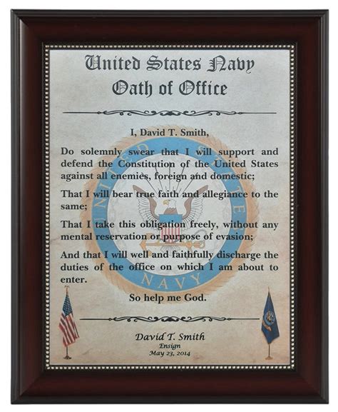 Military Officer Oath