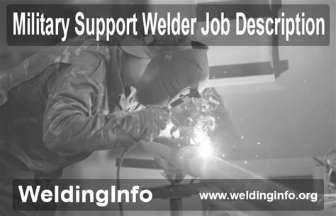 Military Support Welder Jobs