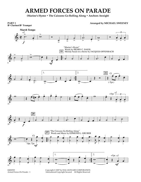 Military Taps Trumpet Sheet Music