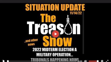 Military Tribunals Happening Now