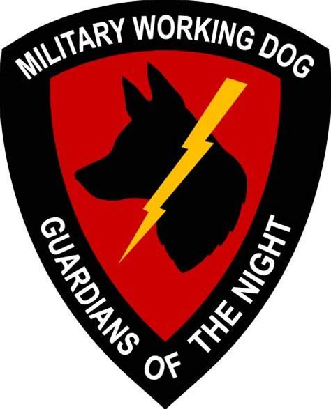 Military Working Dog Emblem