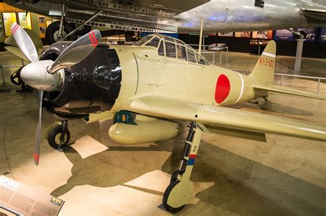 Mitsubishi A6m2 Zero National Museum Of The United States Air Force Display