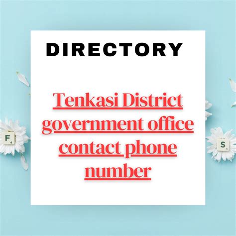 Mobile Health Department Phone Number