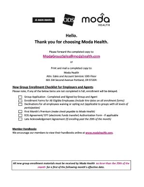 Moda Health Employer Login