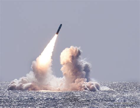 Modernized Lockheed Martin Trident Ii D5 Missile Test Certifies Submarine For Patrol Mar 28 2018