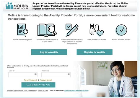 Molina Health Care Providers Portal