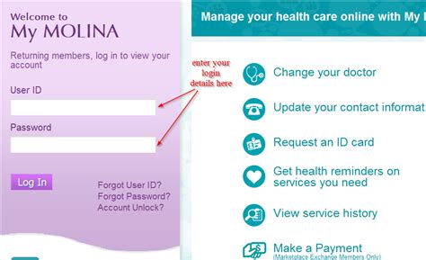 Molina Healthcare Login