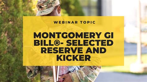 Montgomery Gi Bill Kicker Amount