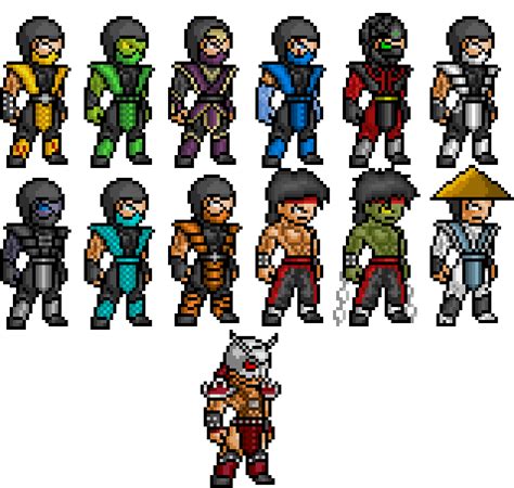 Mortal Kombat Sprites