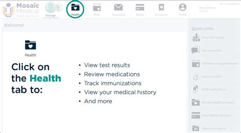 Mosaic Medical Mychart