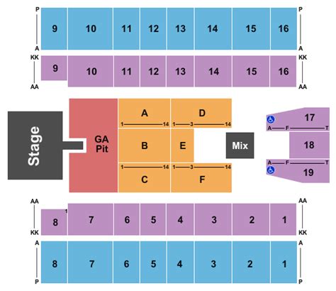 Mountain Health Arena Seating Chart