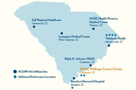 Musc Locations In Columbia Sc