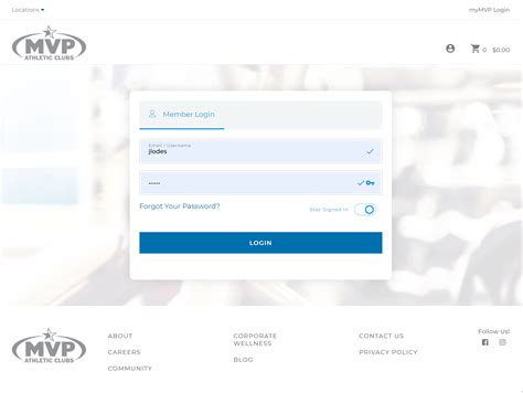 Mvp Login