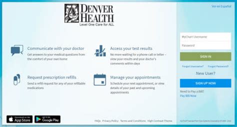 Denver Health My Chart Login