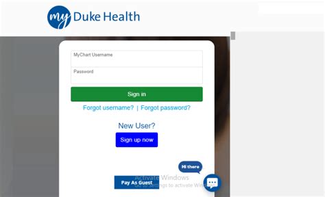 My Duke Health App