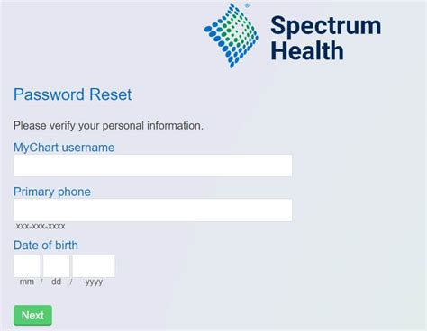 My Patient Portal Spectrum