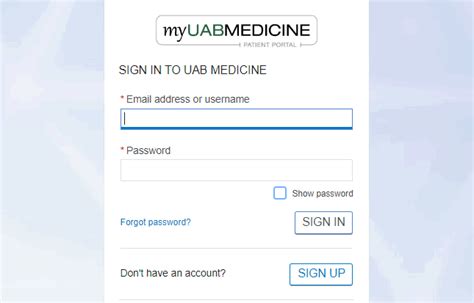 My Uab Patient Portal