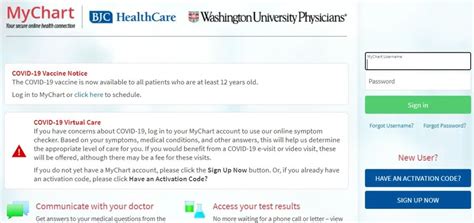 Mychart Bjc Login