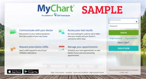 Mychart Catholichealth Net Login