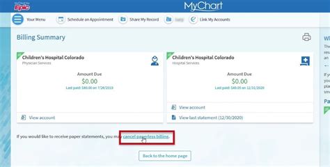 Mychart Colorado