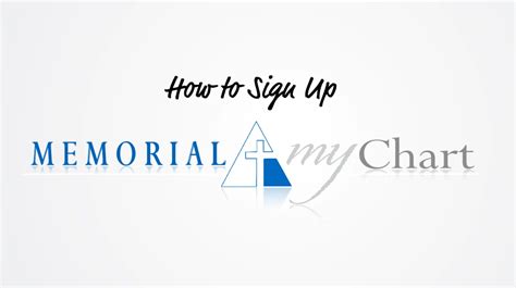 Mychart Memorial Health Sign Up