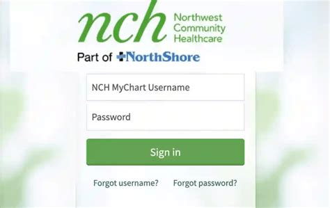 Mychart Nch Login