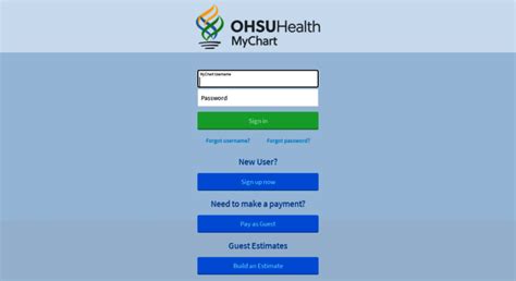 Mychart Ohsu