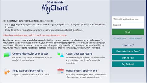 Mychart Patient Log In Ssm