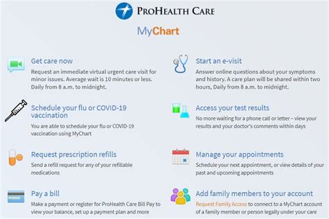 Mychart Prohealth Care Org