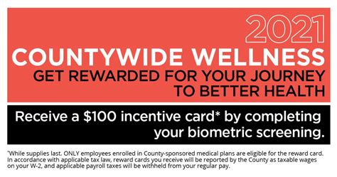 Myhr Countywide Wellness Incentive