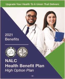 Nalc Health Benefit Plan High Option Plan 2021 Benefits