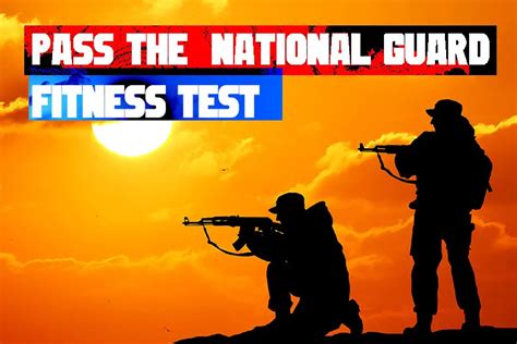 National Guard Physical Test