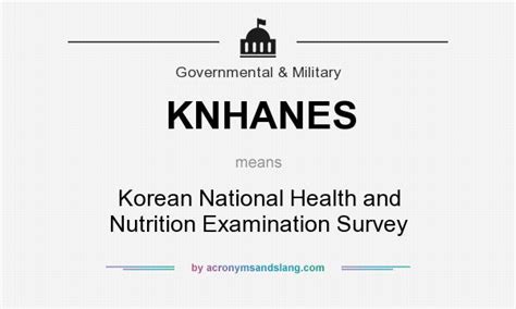 National Health Exam In Korea